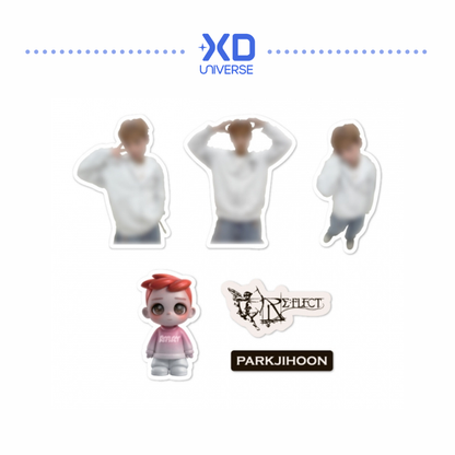 [PREORDER] PARK JI HOON FAN-CONCERT [RE:FLECT] OFFICIAL MD - STICKER PACK