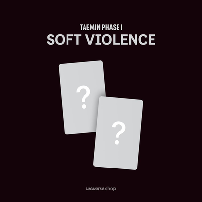 [PREORDER DEADLINE 28/8] SHINEE TAEMIN [PHASE I : Soft Violence] - PHOTO BOOK Ver.