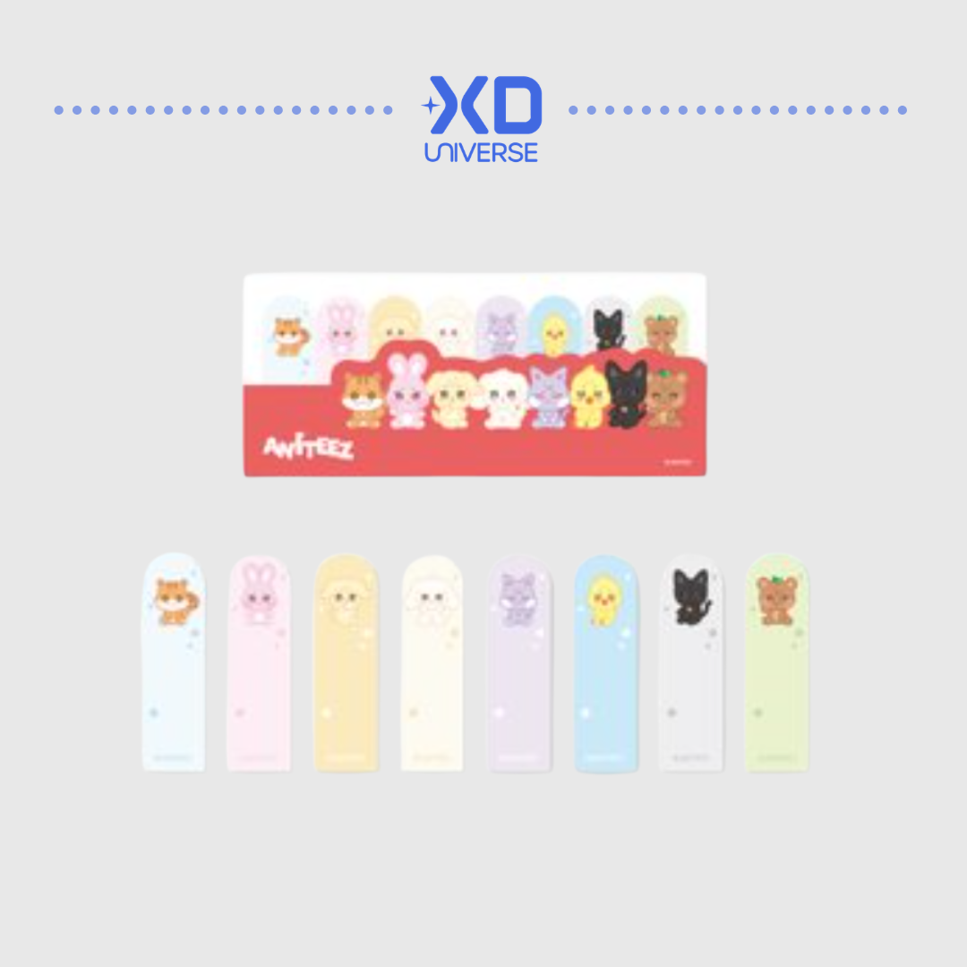 [PREORDER DEADLINE 4/9] ATEEZ X ANITEEZ POP-UP STORE ‘ANITEEZ IN Deja Vu’ Official Merch - INDEX STICKER MEMO SET