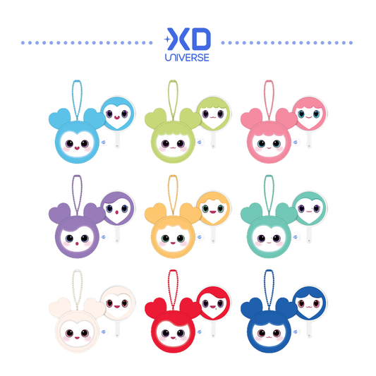 [PREORDER DEADLINE 24/7] TWICE <THIS IS FOR> WORLD TOUR FINALE in SEOUL POP-UP STORE OFFICIAL MERCH - LOVELY PLUSH MINI PICKET KEYRING