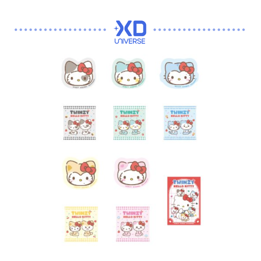 [PREORDER DEADLINE 28/8] <TWINZY X HELLO KITTY> OFFICIAL MERCH - Sticker