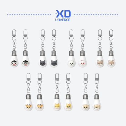 [PREORDER DEADLINE 23/10] NEXZ 1ST ASIA TOUR <SAUCIN' THE WORLD> IN SEOUL OFFICIAL MERCH - NEXZOO LIGHT BULB KEYRING