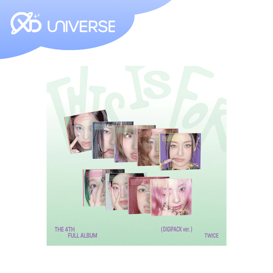 TWICE 4th Full Album [ THIS IS FOR ] Digipack version - Tzuyu
