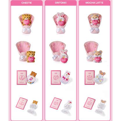 ILLIT 2ND DEBUT ANNIVERSARY OFFICIAL MERCH - PLUSH BOUQUET