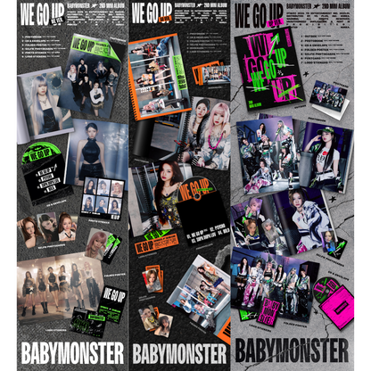 (KTOWN4U POB) BABYMONSTER 2nd Mini Album WE GO UP - STANDARD ver
