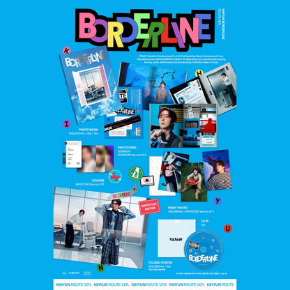 [PREORDER] MONSTA X KIHYUN EP [BORDERLINE] - ROUTE VER.