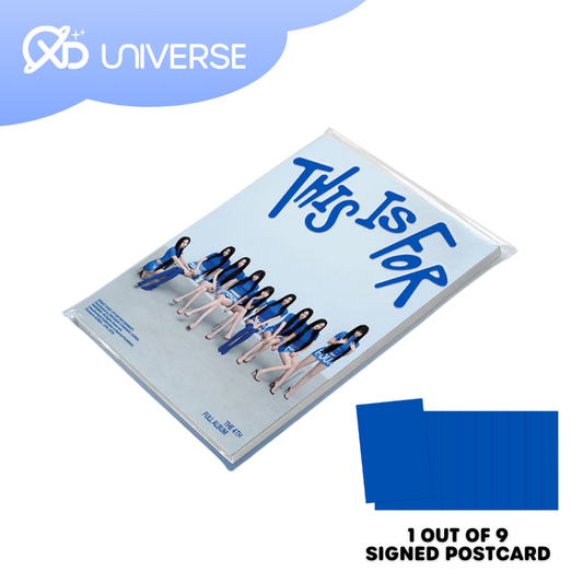 [SIGNED EXCLUSIVE] TWICE - 4th Full Album THIS IS FOR (This version)