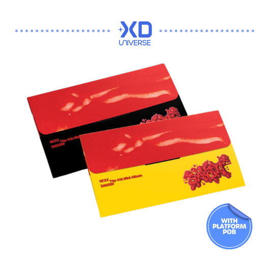[PREORDER] NEXZ 4th Mini Album <SAUCIN'> (BLACK/YELLOW STICKER FANS ALBUM ver.)