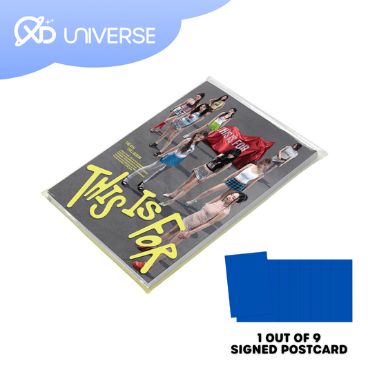 [SIGNED EXCLUSIVE] TWICE - 4th Full Album THIS IS FOR (Is version)