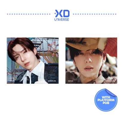[PREORDER] MONSTA X KIHYUN EP [BORDERLINE] - DIGIPACK VER.
