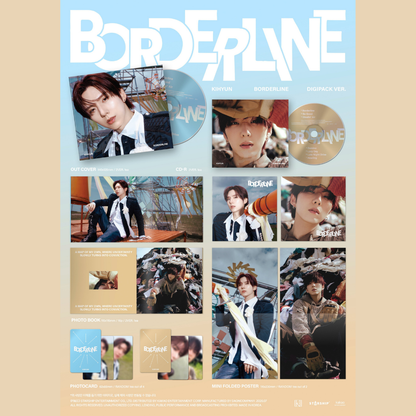 [PREORDER] MONSTA X KIHYUN EP [BORDERLINE] - DIGIPACK VER.
