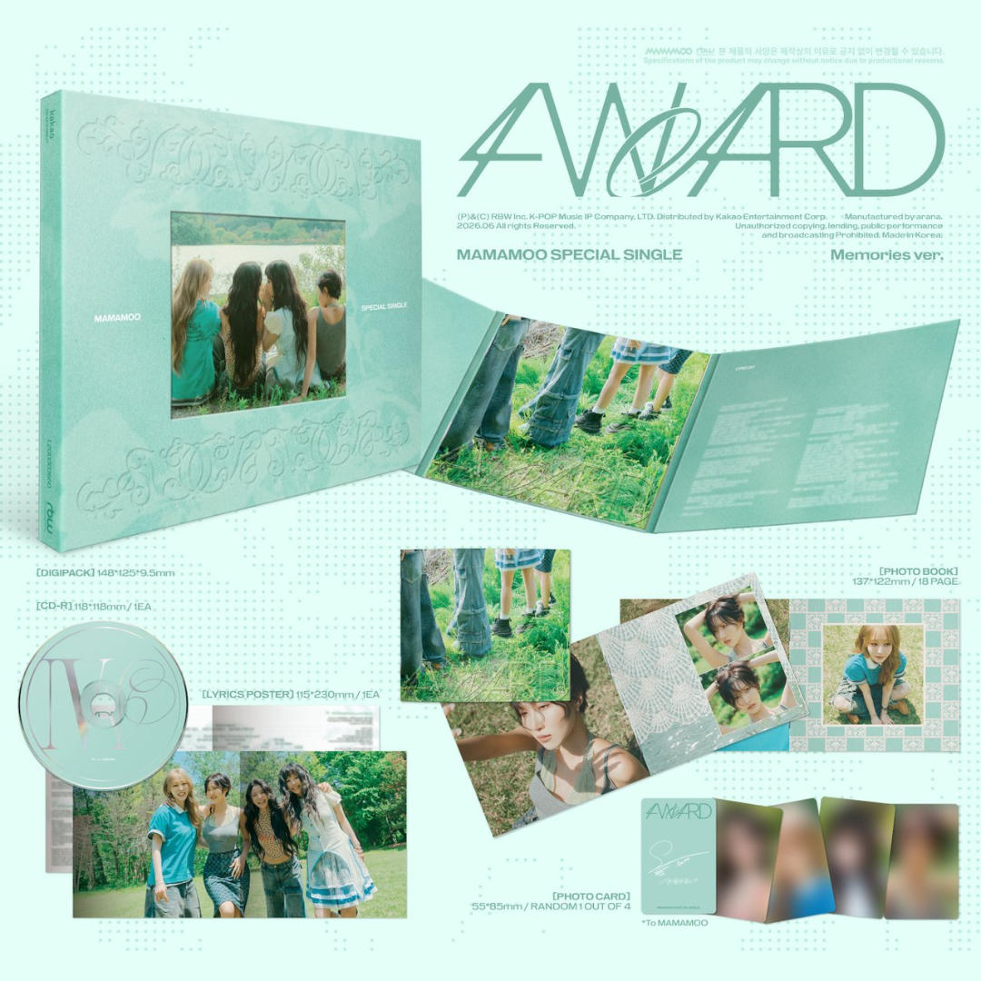 MAMAMOO Special Single Album '4WARD' - Standard Ver.