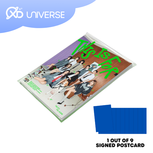 [SIGNED EXCLUSIVE] TWICE - 4th Full Album THIS IS FOR (For version)