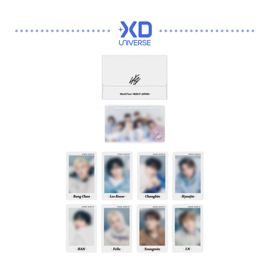 [PREORDER DEADLINE 22/10] Stray Kids World Tour <RUN IT JAPAN> Official Goods - Photo Card Set B (9 pieces)