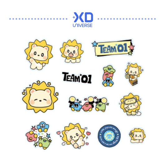 [PREORDER DEADLINE 10/7] TAEYANG TEAM01 OFFICIAL MERCH - STICKER PACK