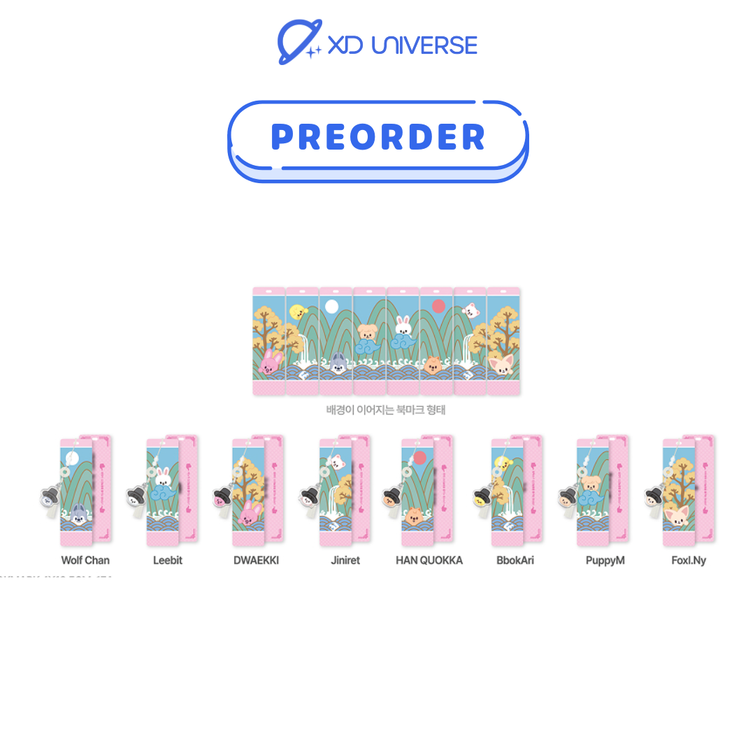 [PREORDER] Stray Kids "DO IT" POP-UP STORE OFFICIAL MERCH - SKZOO BOOKMARK