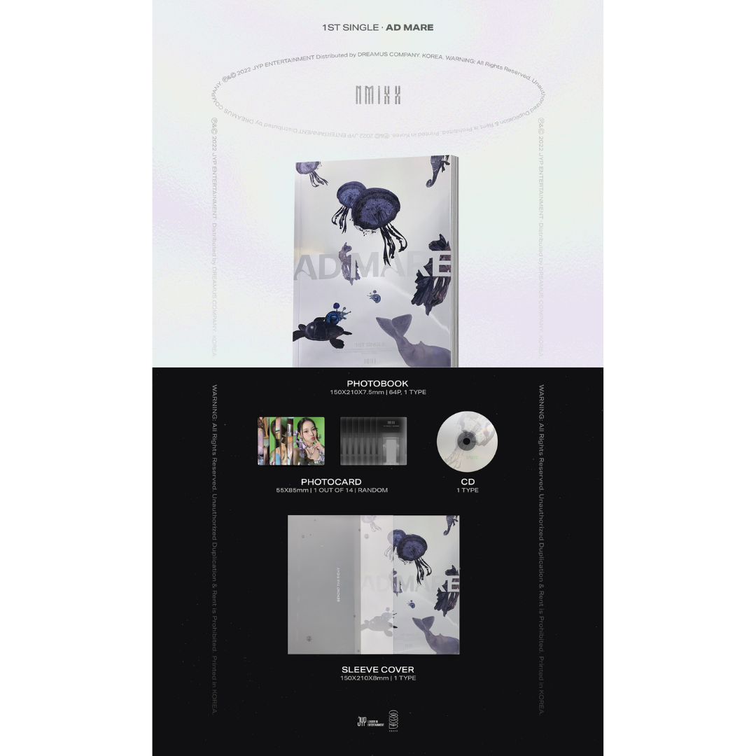 NMIXX 1st Single Album [AD MARE] (Light Ver.)