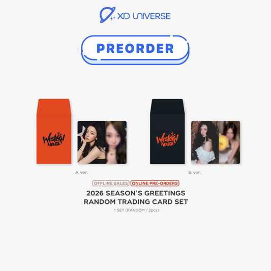 [PREORDER] AESPA RANDOM TRADING CARD SET / 2026 AESPA SEASON'S GREETINGS OFFICIAL MERCHANDISE