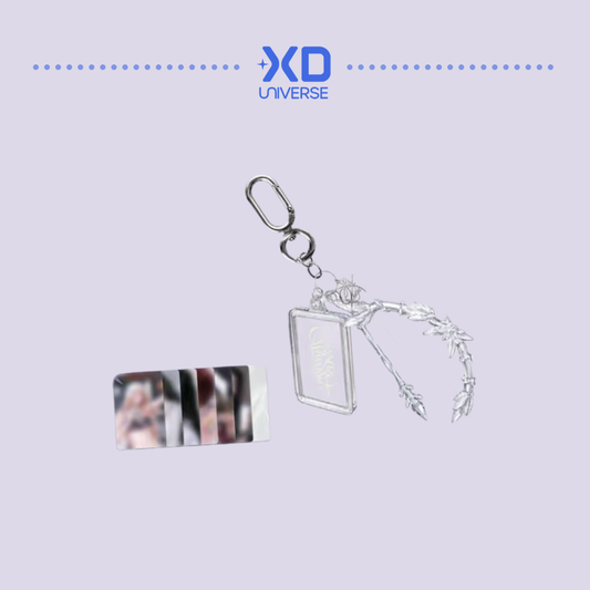 [PREORDER DEADLINE 1/11] NMIXX 6th EP [Strange Muse] POP-UP STORE OFFICIAL MD - CLEAR OBJECT KEYRING
