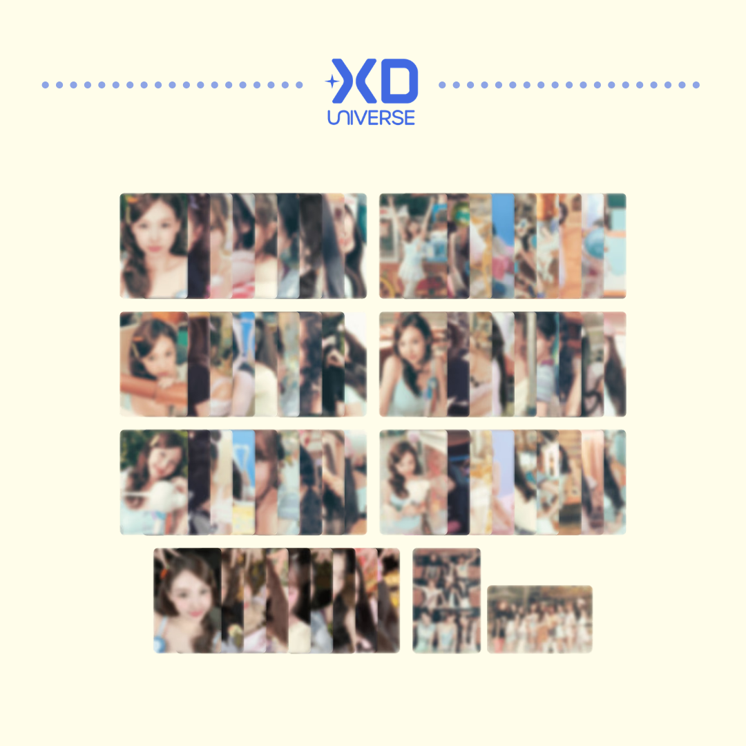 [PREORDER DEADLINE 6/11] TWICE 11TH ANNIVERSARY POP-UP STORE <TWICE THE THRILL> OFFICIAL MERCH - TRADING CARD