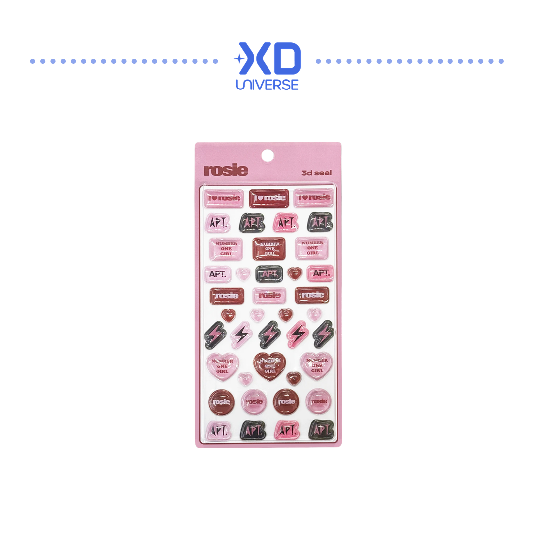 [PREORDER DEADLINE 4/12] ROSÉ Encore Pop-up in TOKYO ’one year of rosie‘ Merch - 3D Seal