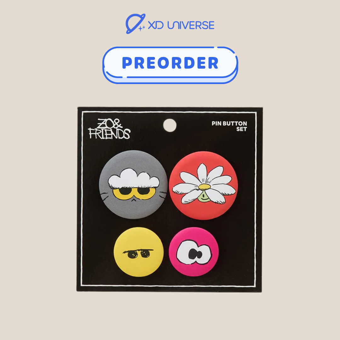 [PREORDER] ZO&FRIENDS LUCKY SHOP POP-UP - ZOA PIN BADGE SET