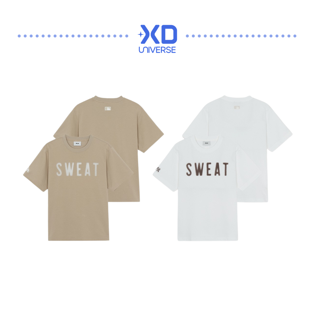 [PREORDER] KISS OF LIFE 3rd Single [SWEAT] Official MD - [MLB X KIOF] Sweat Over Fit Short T-Shirts