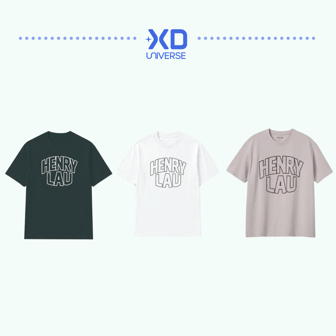 [PREORDER] HENRY [ENJOY THE SHOW] WORLD TOUR OFFICIAL MD - HENRY LAU TEE