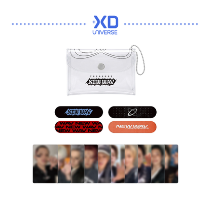 [PREORDER] TREASURE 4th MINI ALBUM [NEW WAV] OFFICIAL MERCH - PVC PHOTOCARD POUCH SET