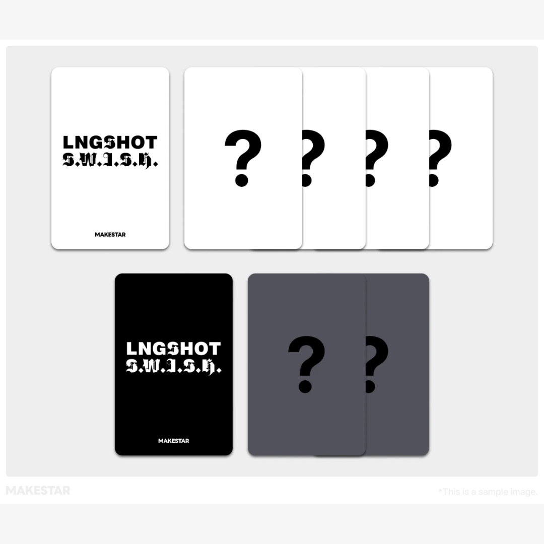 [PREORDER DEADLINE 7/11] LNGSHOT EP ALBUM [S.W.I.S.H.] - Standard ver.