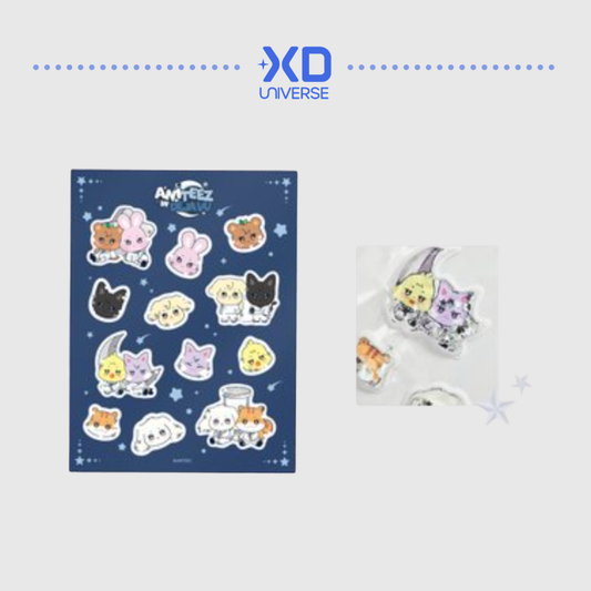[PREORDER DEADLINE 4/9] ATEEZ X ANITEEZ POP-UP STORE ‘ANITEEZ IN Deja Vu’ Official Merch - WATER 3D STICKER