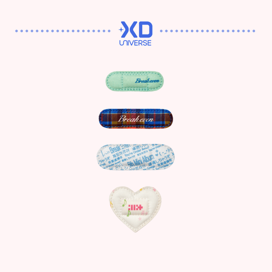[PREORDER] ILLIT 5th Mini Album ‘BREAK EVEN’ Official Merch - Band Badge Set