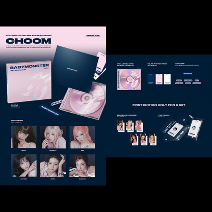 BABYMONSTER 3rd MINI ALBUM [춤 (CHOOM)] - JEWEL VER.