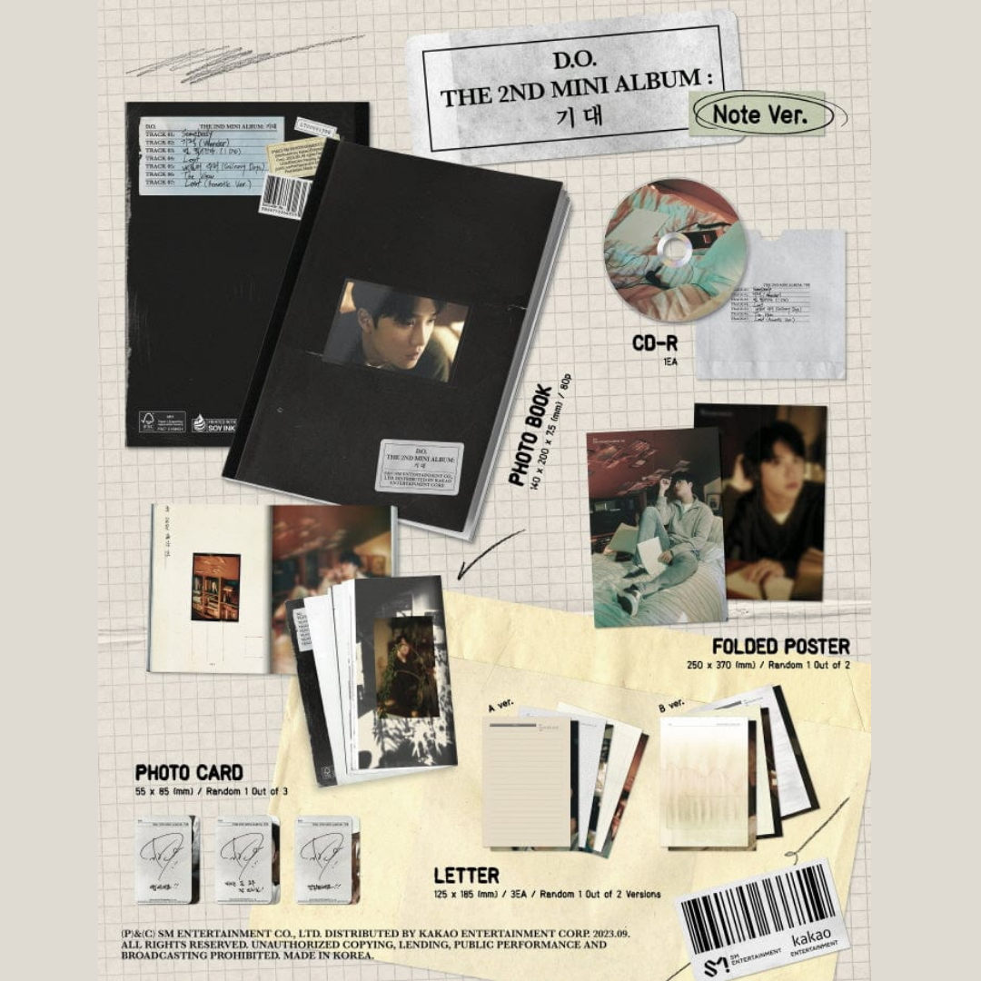 EXO D.O 2nd Mini Album - NOTE ver