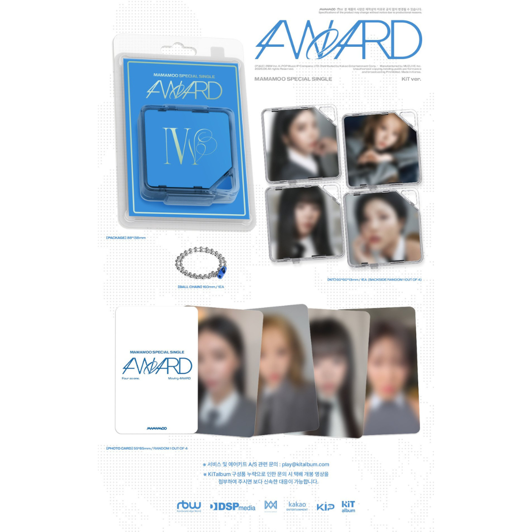 [PREORDER] MAMAMOO SPECIAL SINGLE [4WARD] ALBUM - KiT ver.