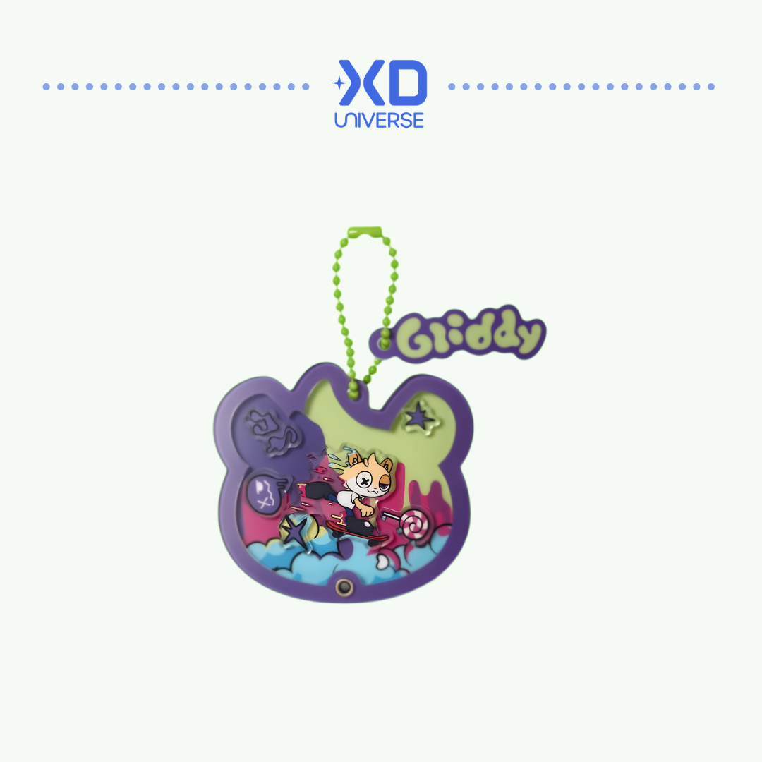 [PREORDER] EVAN Official Character <Gliddy> Merch - Shaker Keyring