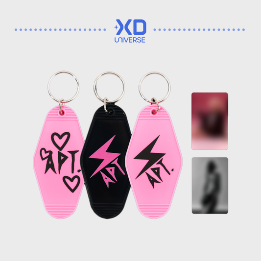 [PREORDER] ROSÉ ‘rosie’ OFFICIAL MERCH - APT. KEYCHAIN