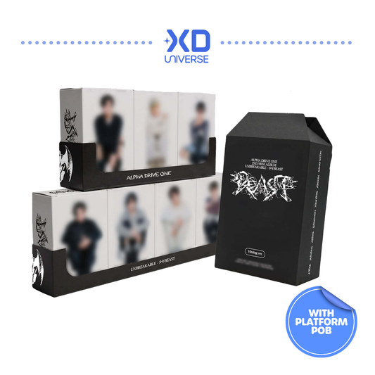 [PREORDER DEADLINE 24/8] ALPHA DRIVE ONE 2ND MINI ALBUM 'UNBREAKABLE : 少年BEAST' - Hissing Ver.