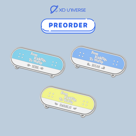 [PREORDER] 2026 KickFlip FAN-CON [From KickFlip, To WeFlip] OFFICIAL MERCH - BADGE
