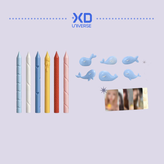 [PREORDER DEADLINE 1/11] NMIXX 6th EP [Strange Muse] POP-UP STORE OFFICIAL MD - BIRTHDAY CANDLE SET