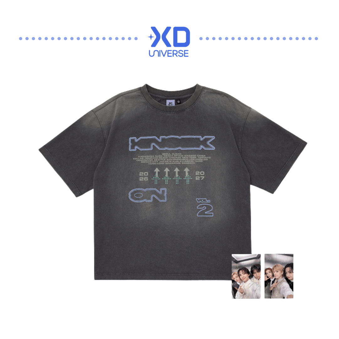 [PREORDER] BOYNEXTDOOR TOUR ‘KNOCK ON Vol.2’ Official Merch - Routing S/S T-Shirt