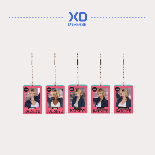[PREORDER] KATSEYE WILD Official Merch - Miniature Keyring