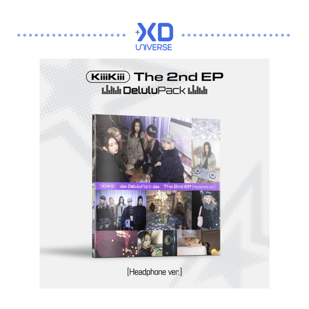 KiiiKiii The 2nd EP [Delulu Pack] - Headphone. Ver.