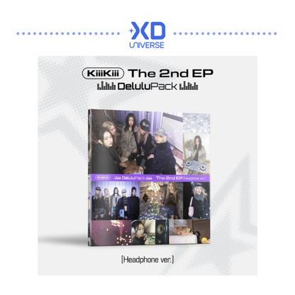 KiiiKiii The 2nd EP [Delulu Pack] - Headphone. Ver.