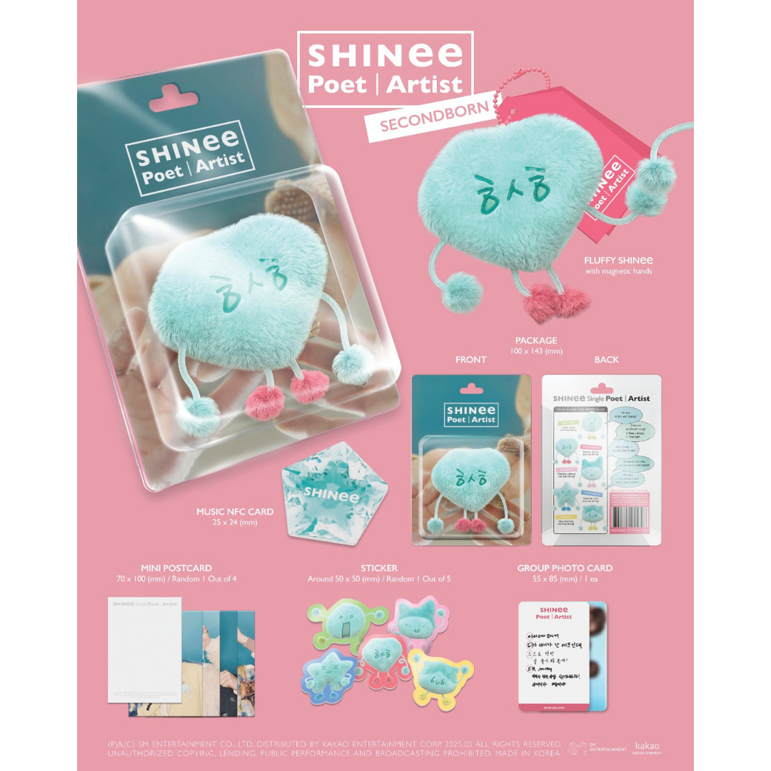 SHINee - Single Album - Poet | Artist - Individual Ver (NFC ver)