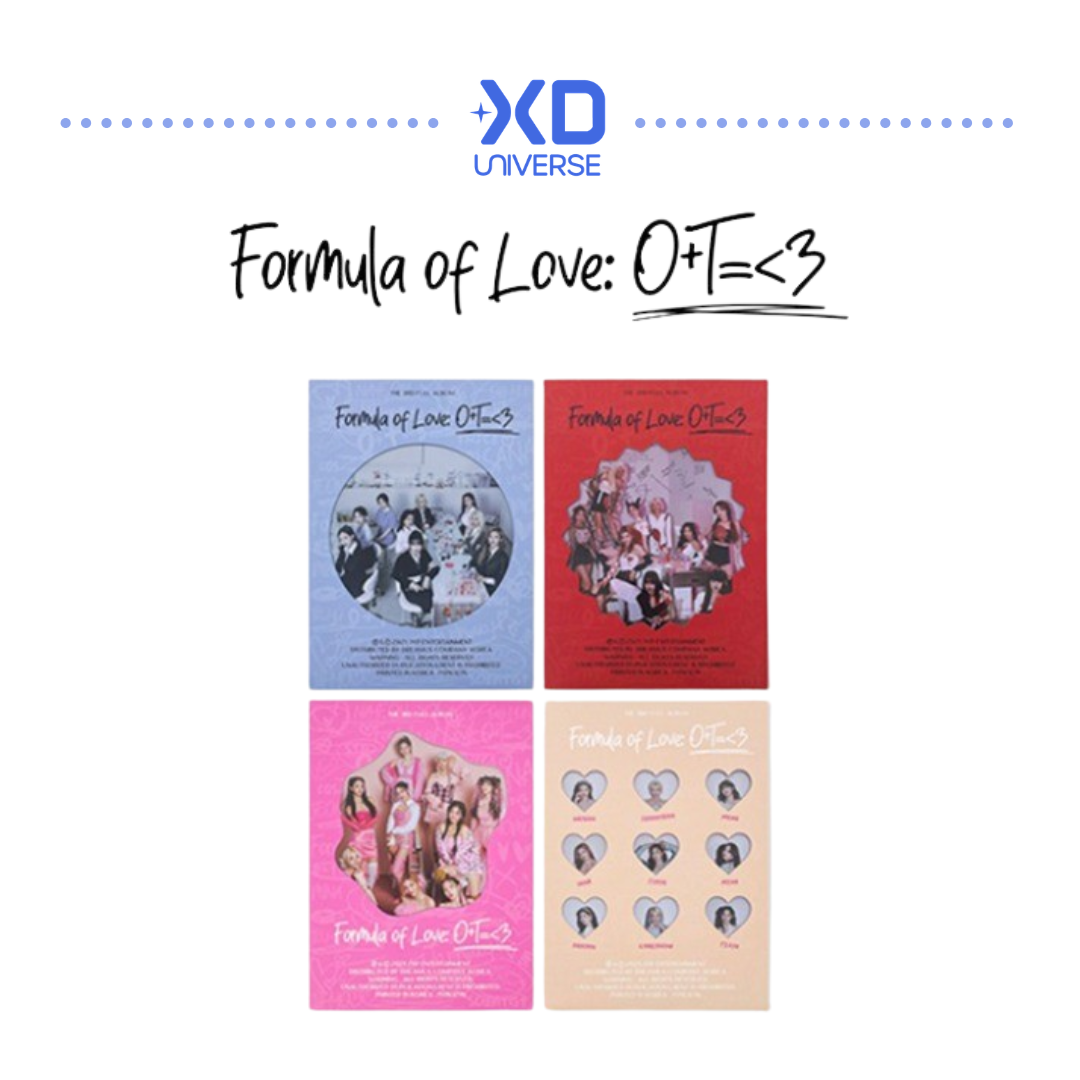Twice - 3rd Studio - Formula of Love - PB version (Random)