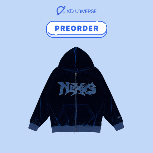 [PREORDER] 2026 MONSTA X WORLD TOUR THE X : NEXUS OFFICIAL MD - Velvet Hooded Zip-up