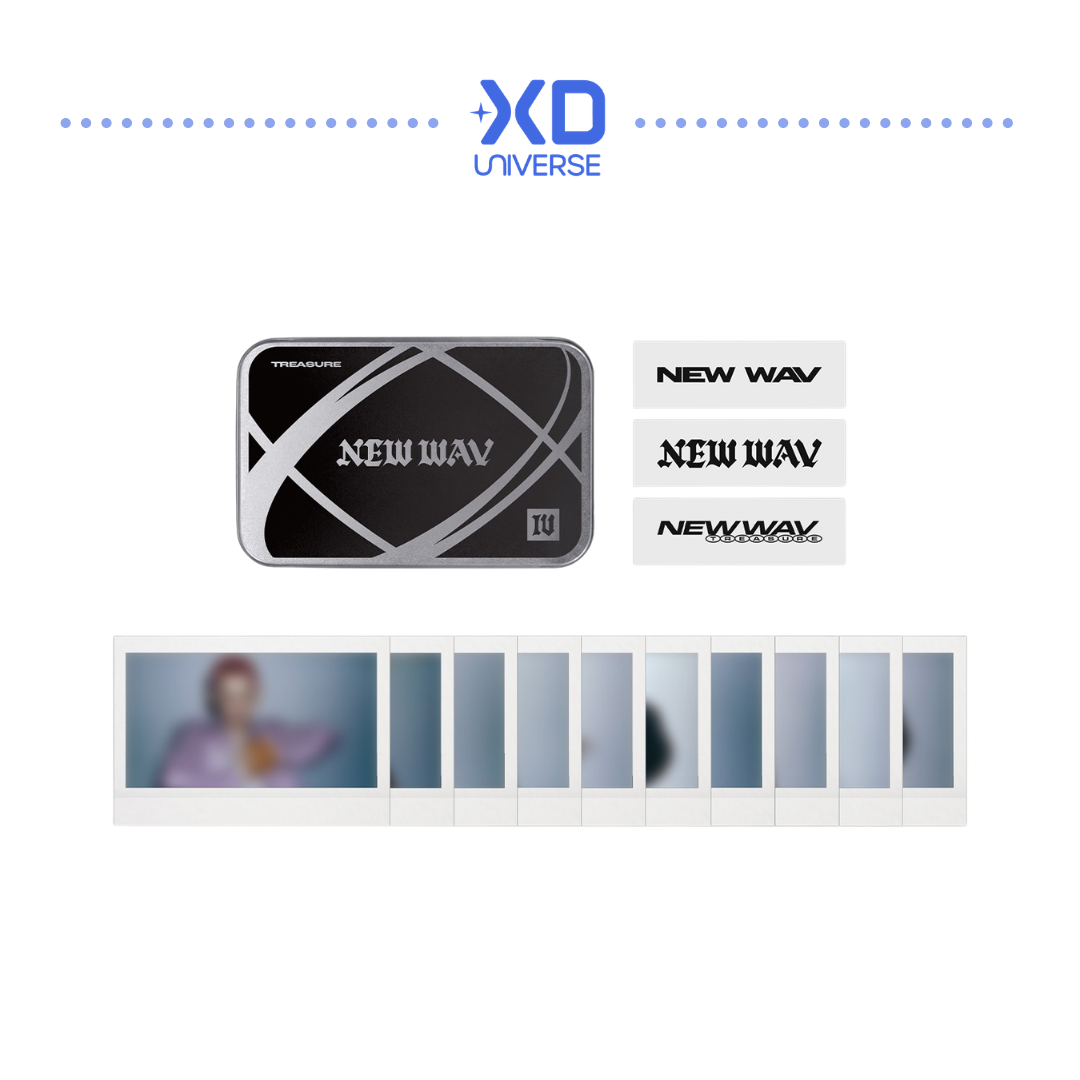 [PREORDER] TREASURE 4th MINI ALBUM [NEW WAV] OFFICIAL MERCH - TIN CASE SET