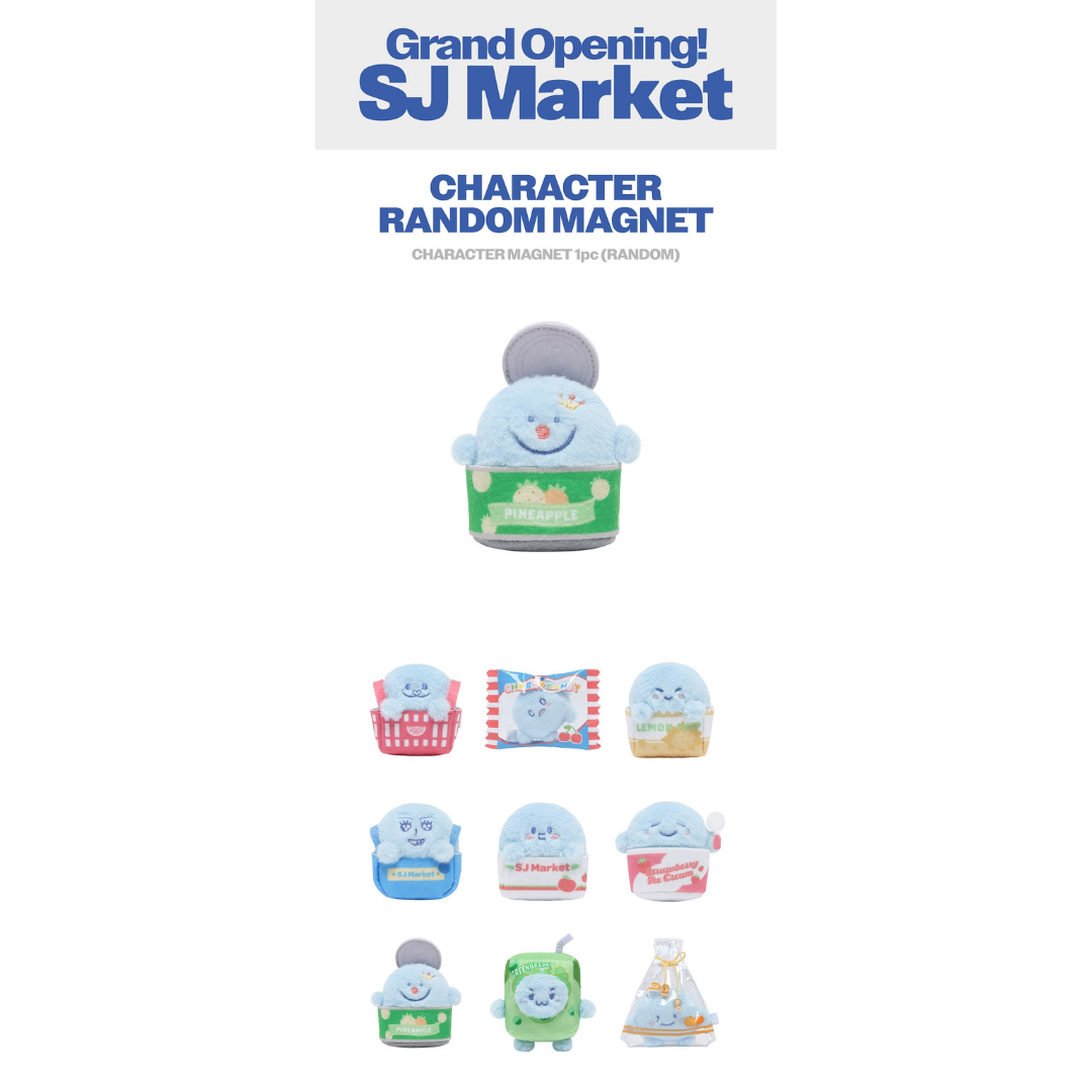 SUPER JUNIOR - [GRAND OPENING! SJ MARKET] CHARACTER RANDOM MAGNET