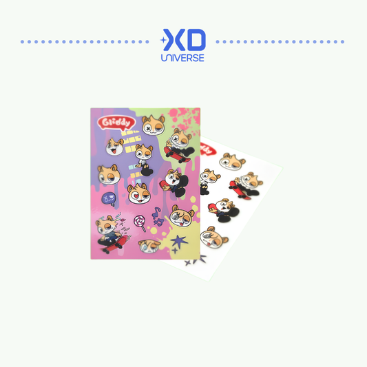 [PREORDER] EVAN Official Character <Gliddy> Merch - Sticker Set